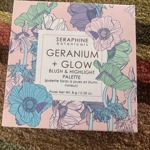 Geranium glow blush and highlight